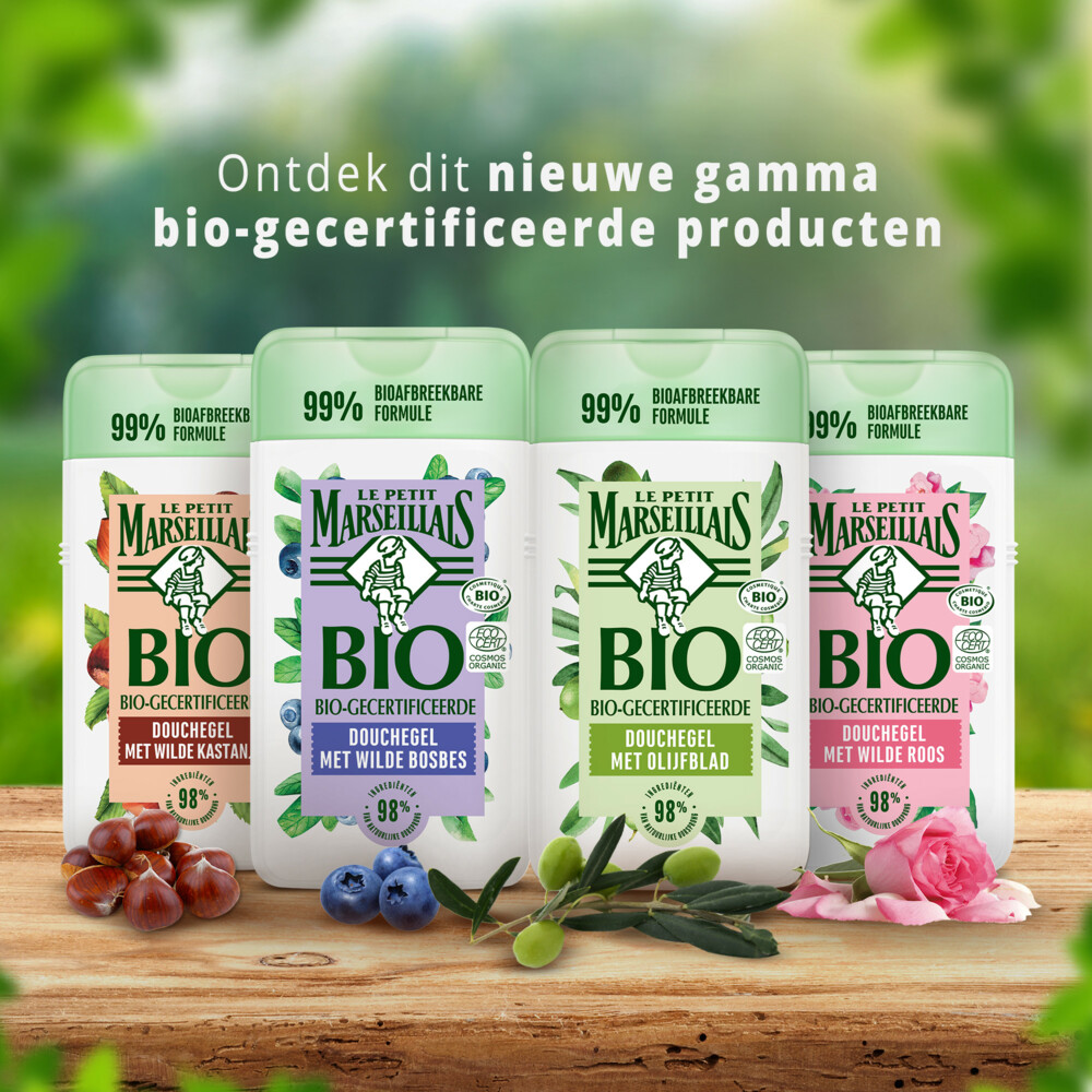 Le Petit Marseillais Douchegel Wild BIO Roos250 ml