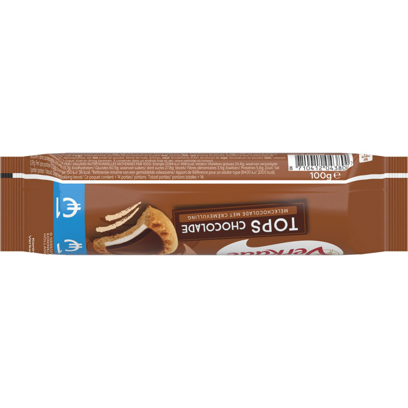 Verkade Tops chocolade