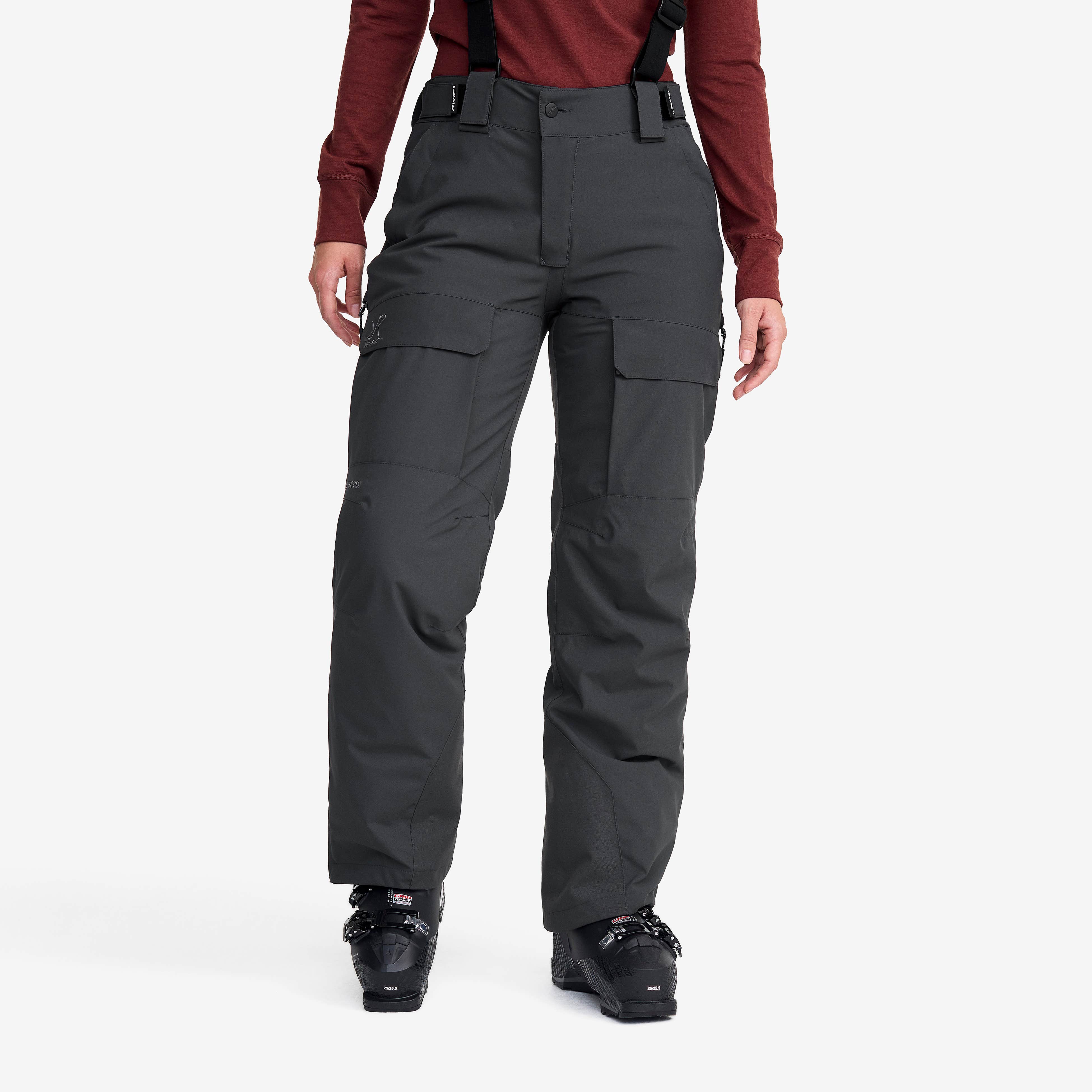 Halo 2L Insulated Ski Pants Dame Anthracite