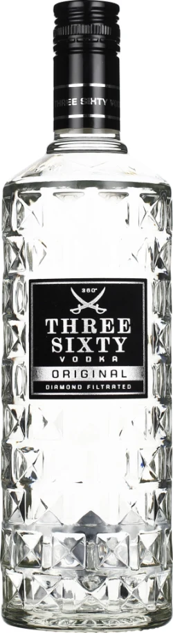 THREE SIXTY VODKA 70CL