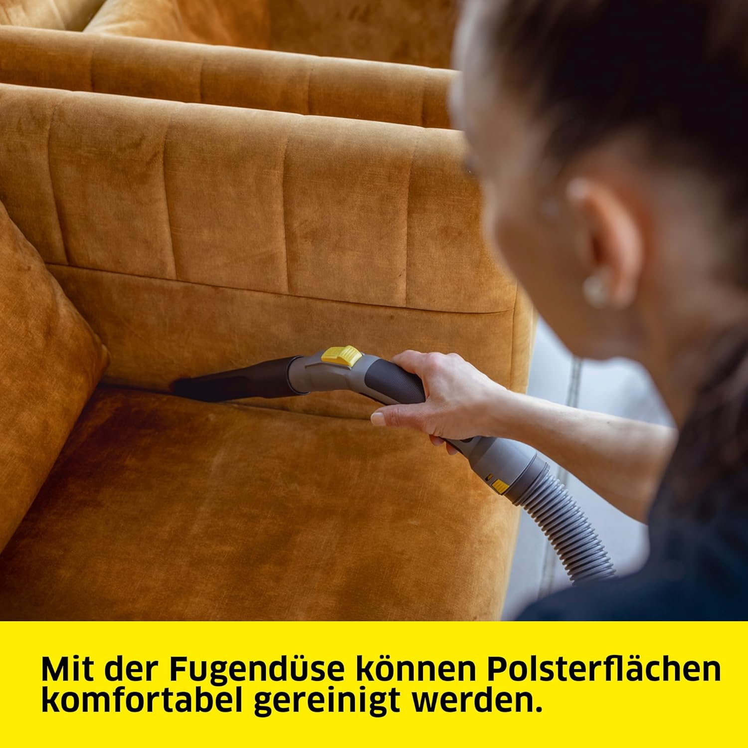 Kärcher Trockensauger T 15/1 ADV HEPA, für Textil- und Hartböden, 15-l-Behälter, Leistung: 585 W, Schalldruckpegel: 52 db(A), Gewicht: 6,4 kg, Kabel: 12 m, Permanent-Filterkorb, HEPA-14-Filter
