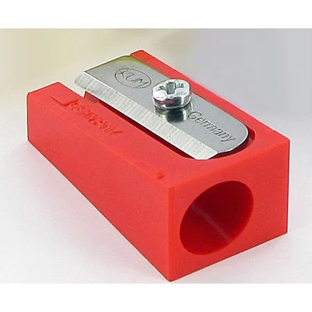 KUM® 101.01.21 Bleistiftanspitzer in Keilform, farbig sortiert