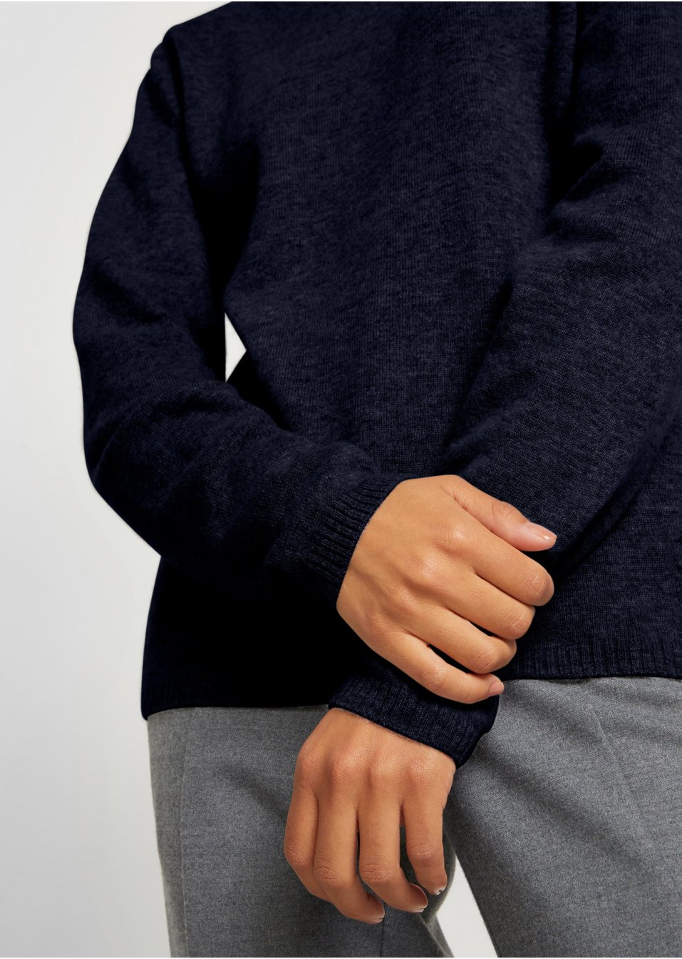 Pull col roulé avec teneur en Good Cashmere Standard®