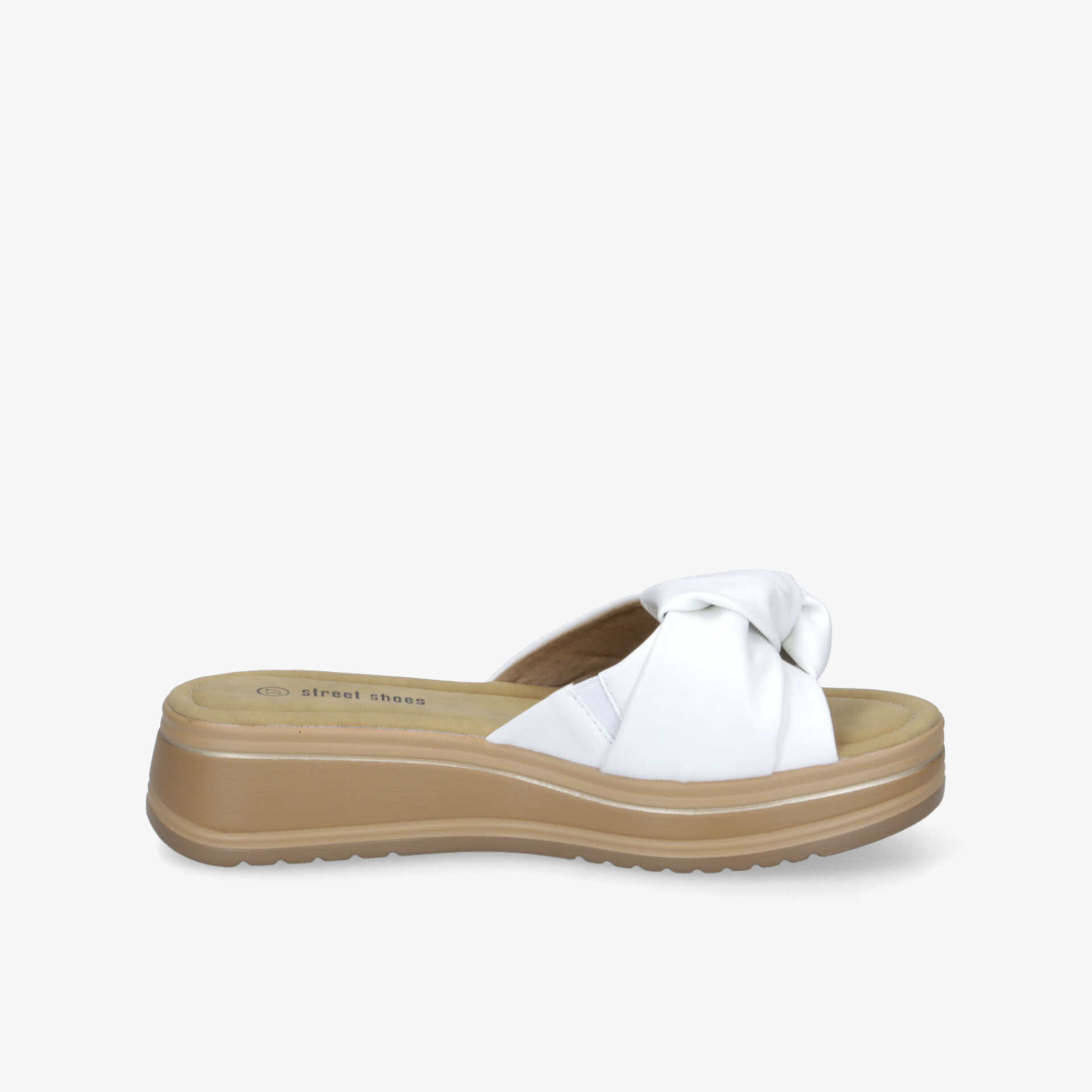 street shoes Damen Pantoletten weiß