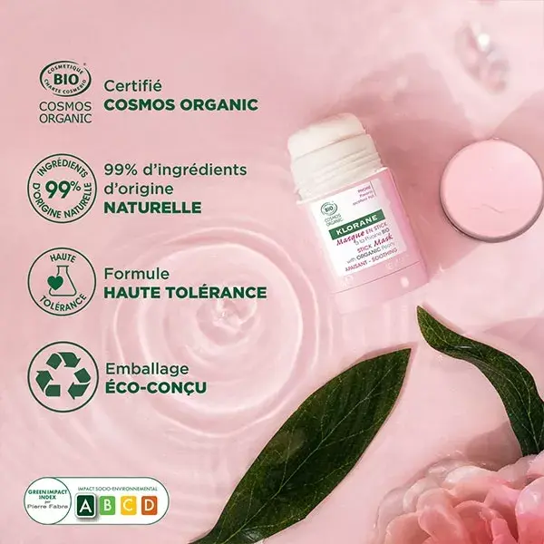 Rotina Facial Suavizante Klorane para Pele Sensível com Peônia Orgânica