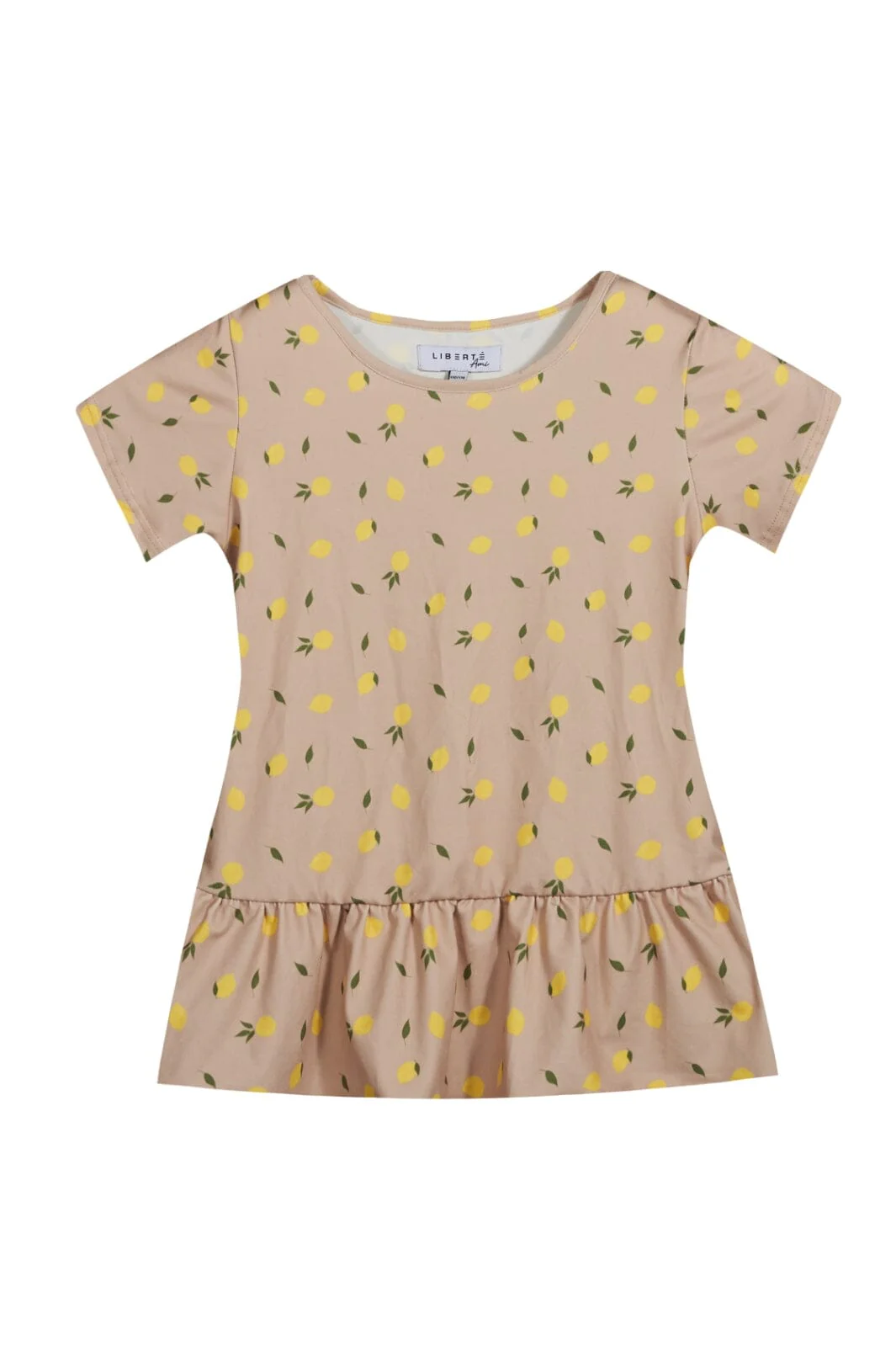 Liberte Ami Alma-Frill-T-Shirt (Kids) eige lemon