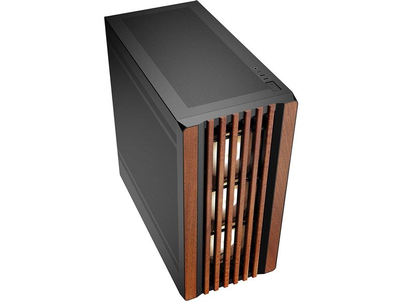 Sharkoon PC-Gehäuse Rebel C70M RGB Mid-Tower mit vier vorinstallierten 120-mm-PWM-Lüftern und adressierbarer RGB-Beleuchtung