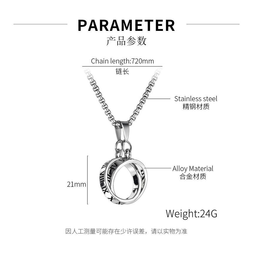 Tenri - Hoop Hanger Legering Ketting
