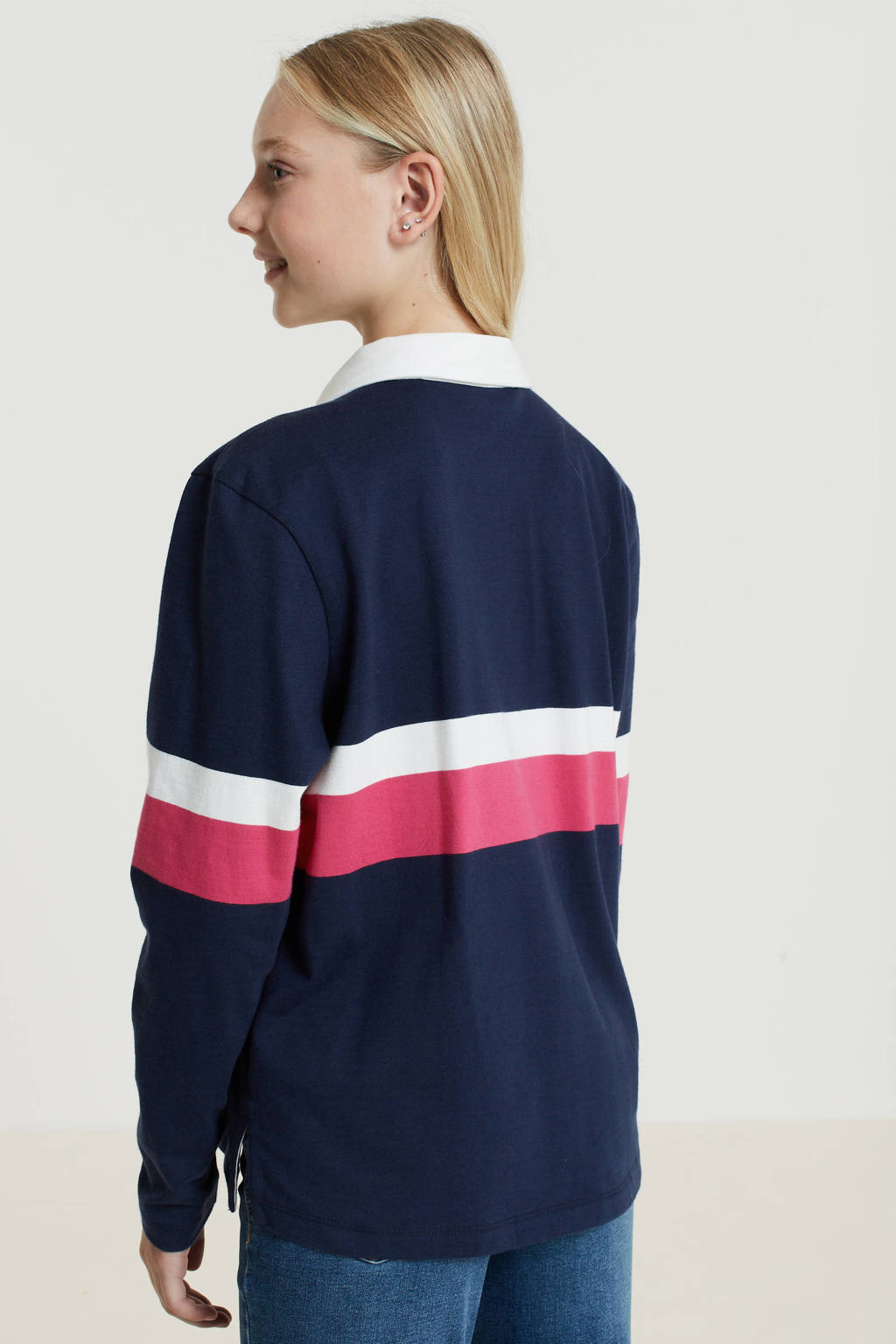 anytime rugby trui donkerblauw