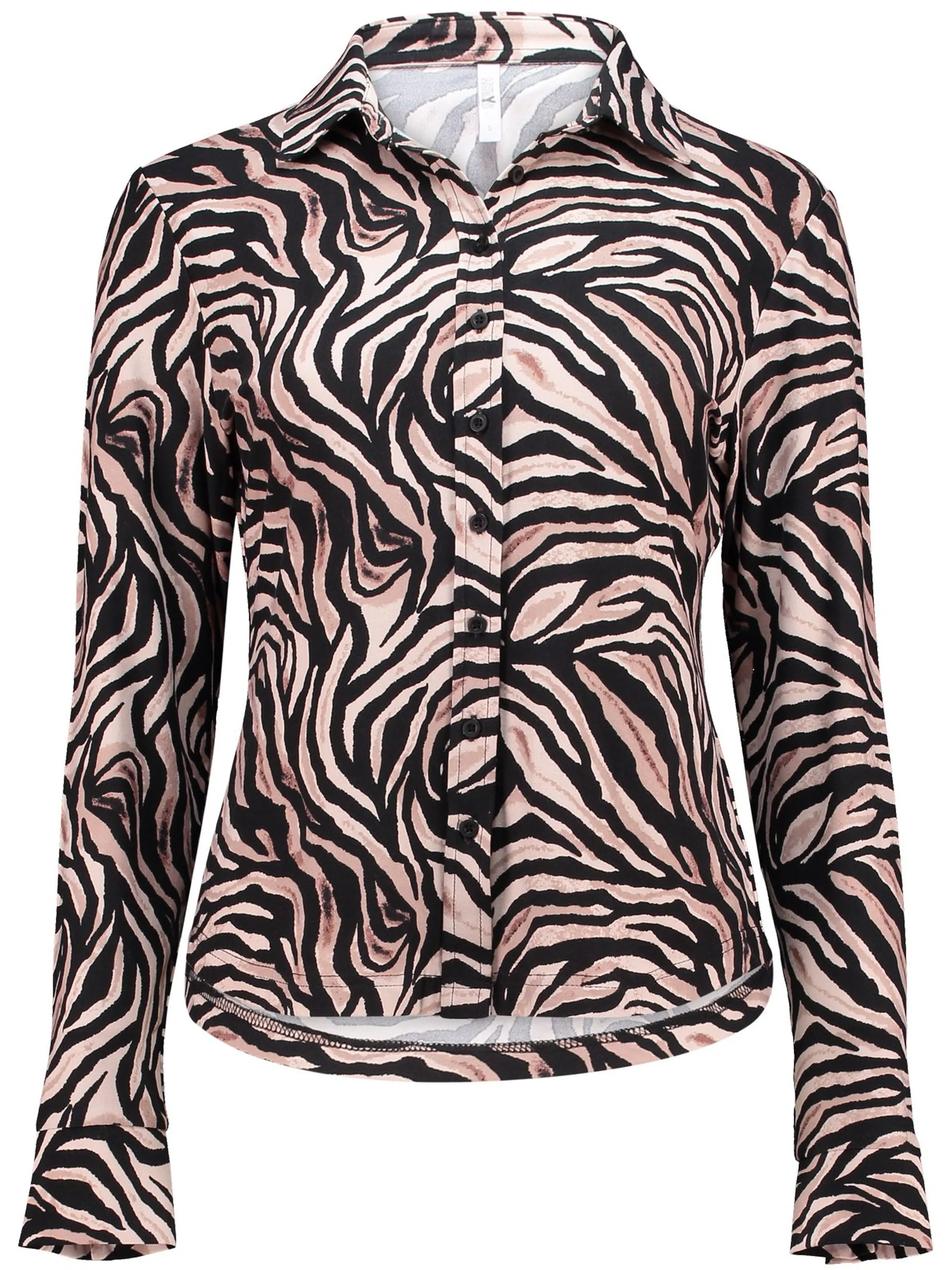 Hailys KY-2402025 LS P BL CO44LINE Bluse