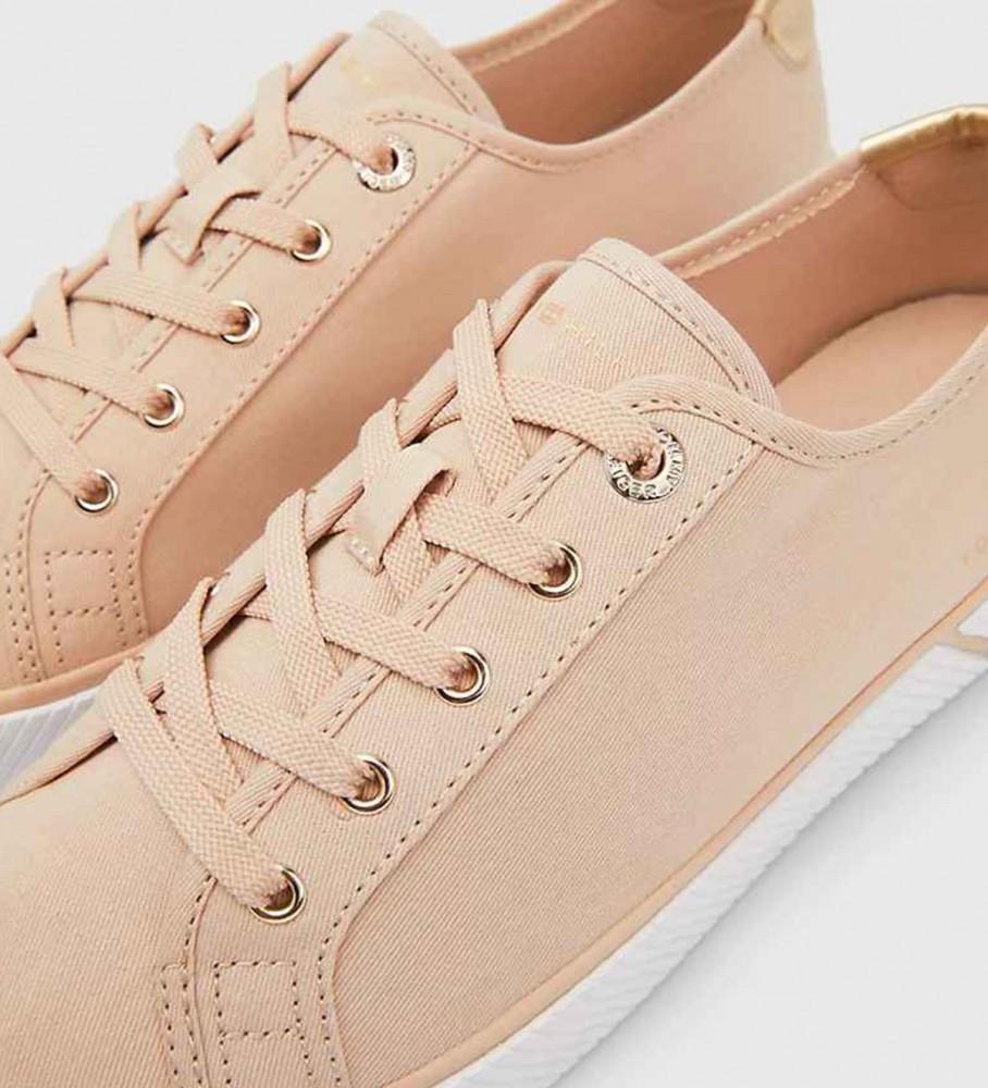 Tênis Tommy Hilfiger Laranja Metálico