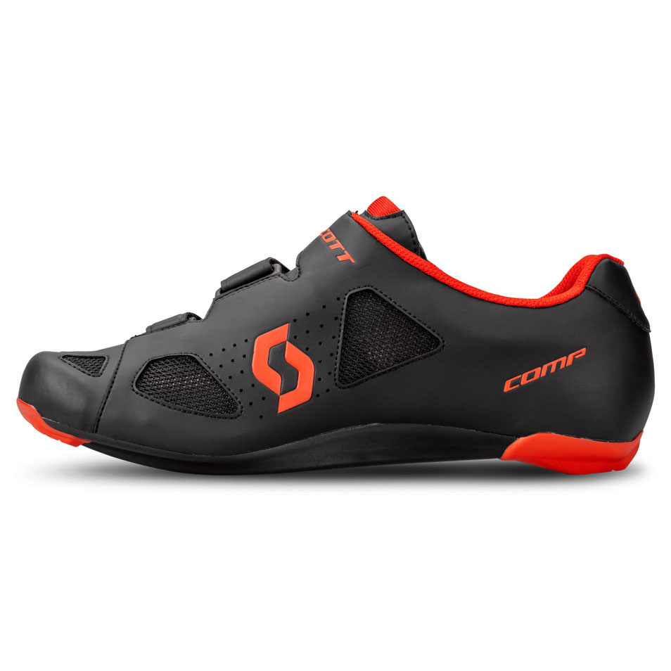 Scott Comp Landevejssko Black/Red