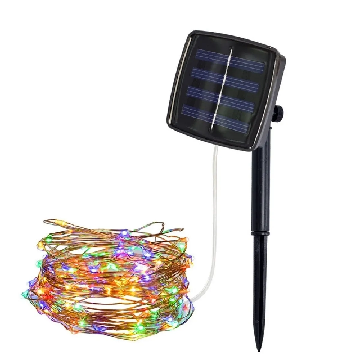 Wewoo Guirlande LED 22m RGB Solaire