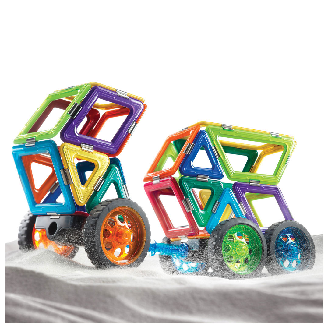 GeoSmart Space Truck Magnetisch Bouwspeelgoed, 42dlg.