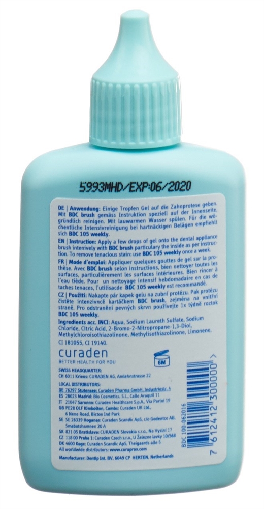 CURAPROX BDC 100 Daily<br>60 ml, Gel