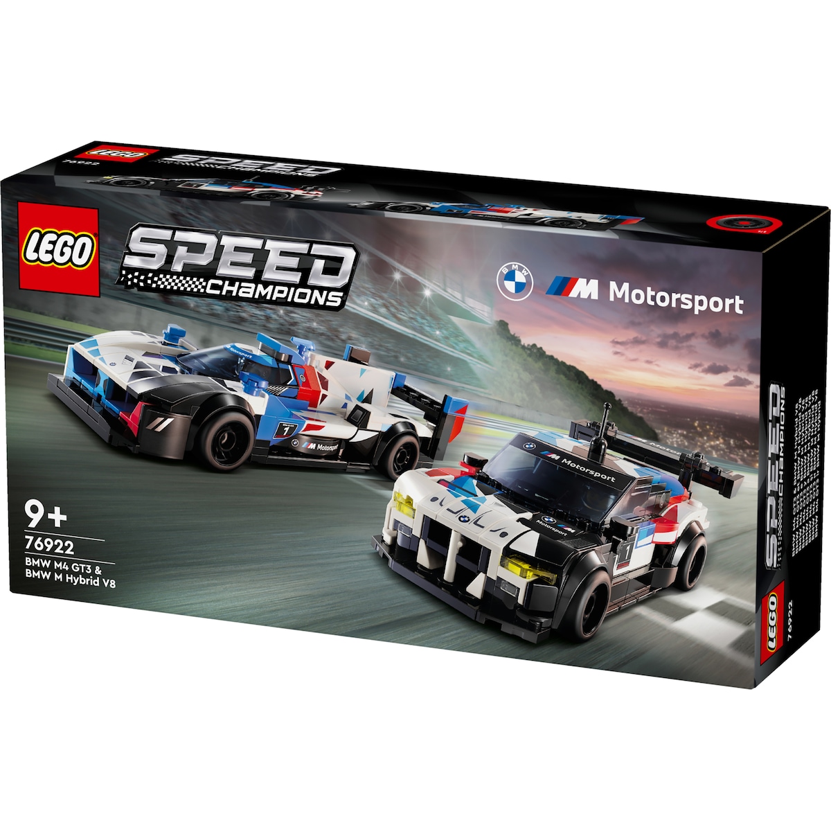 LEGO Speed Champions BMW M4 GT3 & BMW M Hybrid V8 Race Cars - 76922
