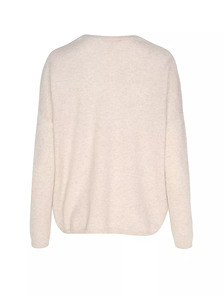 LES TRICOTS DE LEA Kaschmirpullover MAPOUPETTE beige