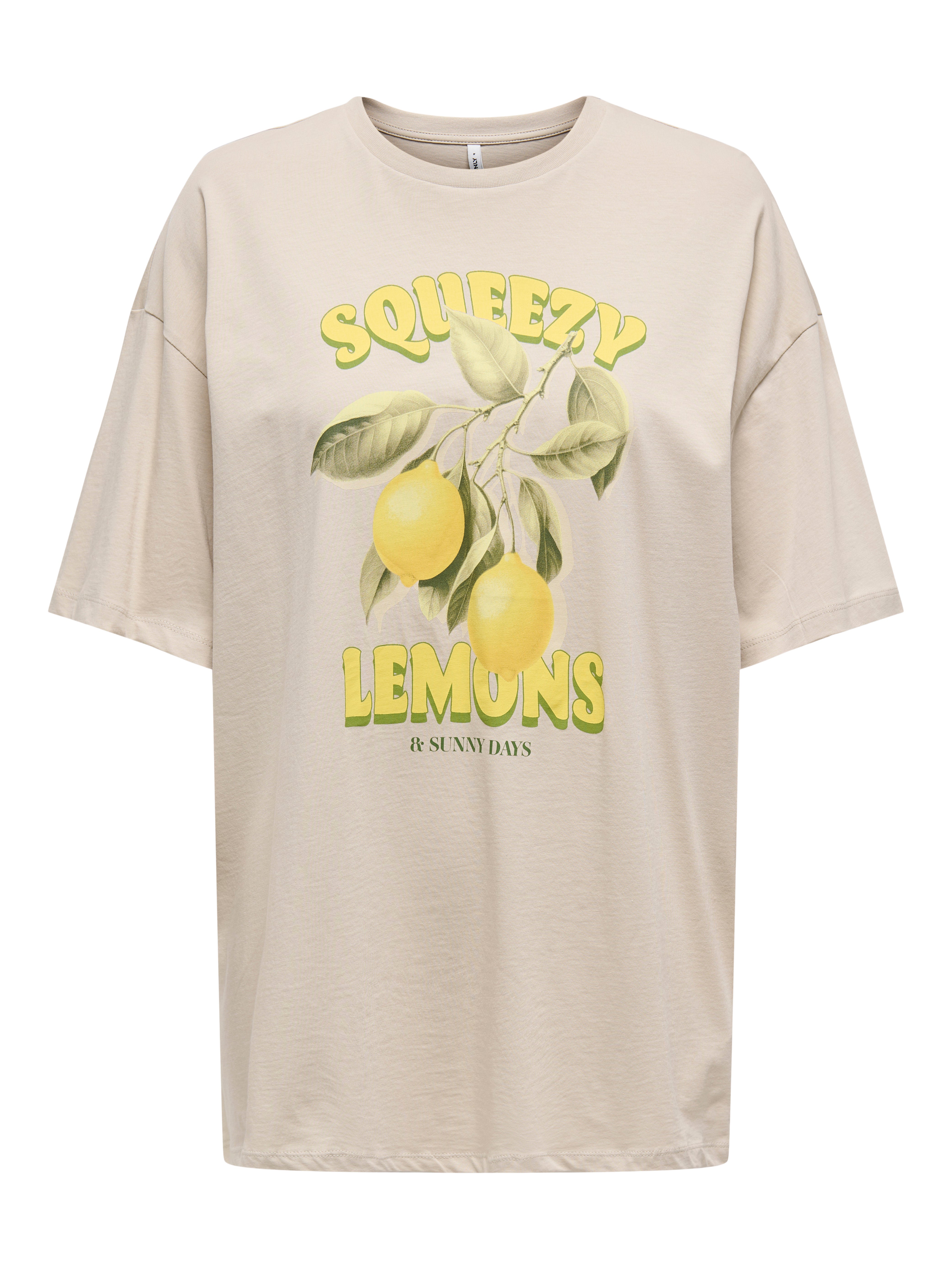 ONLROSE T-shirt Silver Lining