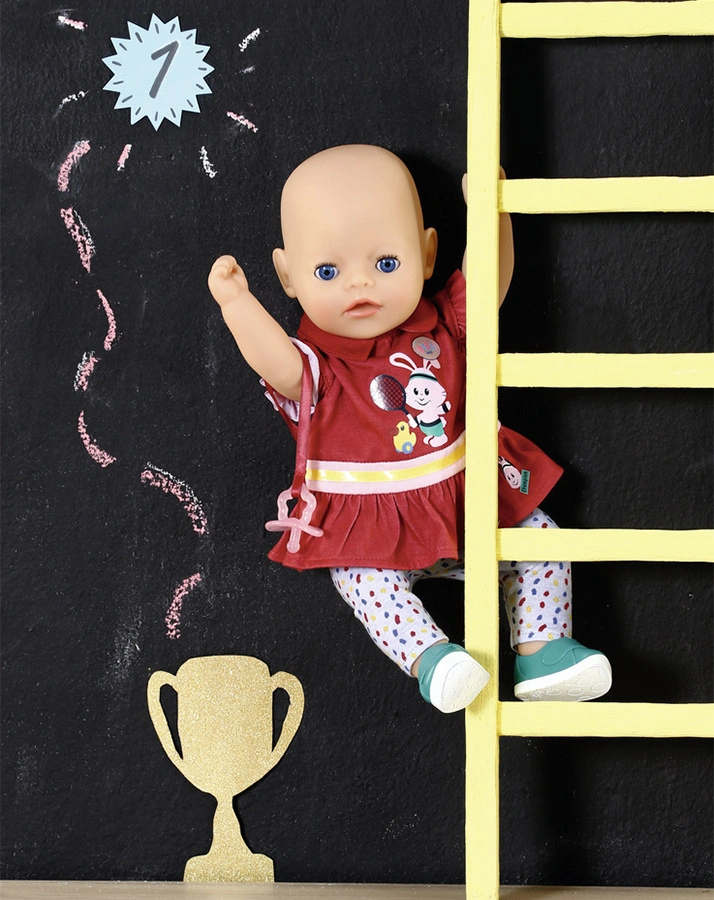 BABY born®  Little Sport Outfit (36cm) in rot