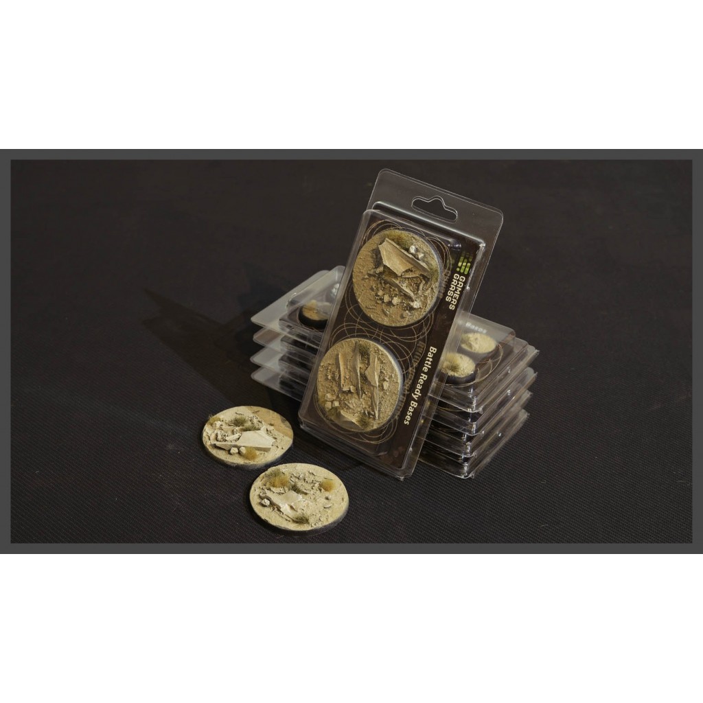 Arid Steppe Bases, Round 60mm (x2)