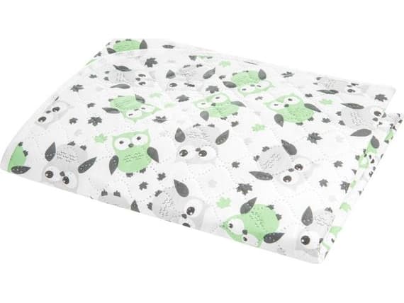 Akuku Peva stellepute 55x70 ugler grå (AKUKU-01203)