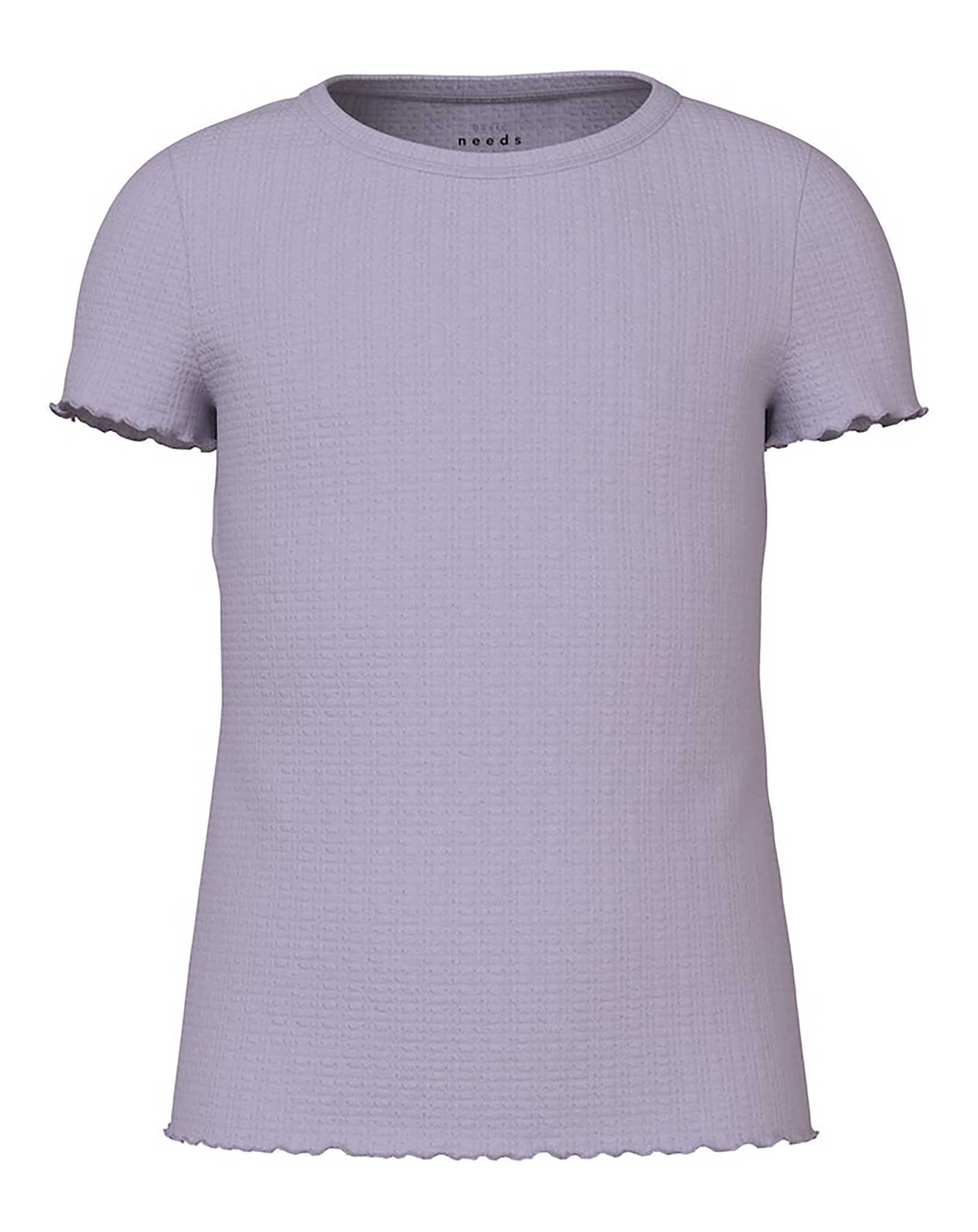T-Shirt NKFVIBSE CRINCLE in orchid petal