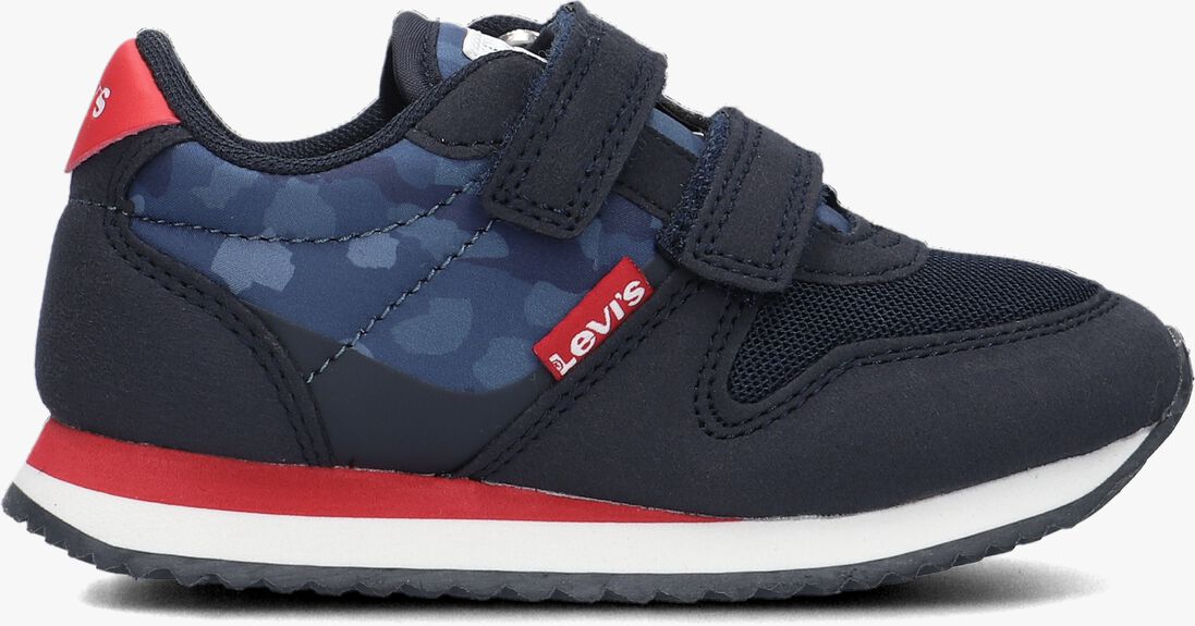 LEVI\\'S blauwe levi's lage sneakers alex camo