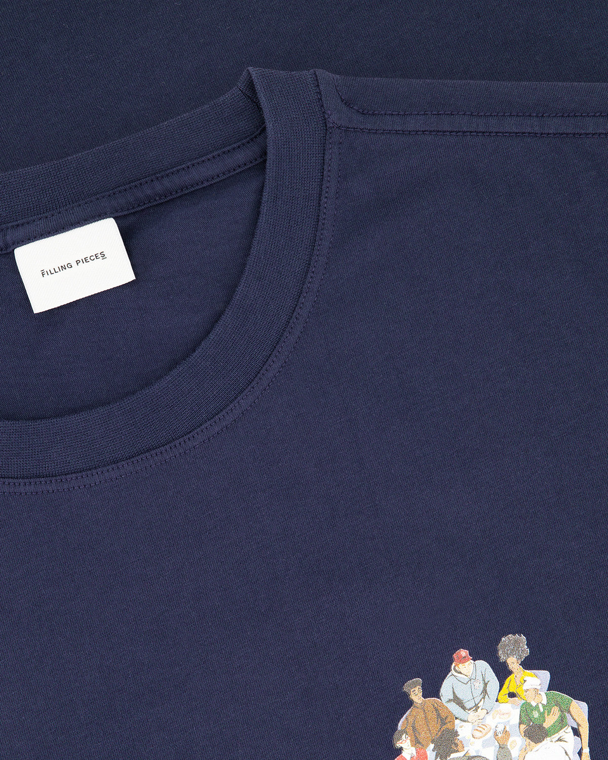 T-shirt Supper Maritime Blue