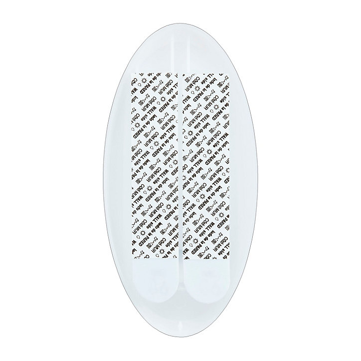 Crochet pour panier de salle de bains avec languettes résistantes à l'eau Command BATH19 transparent translucide 1 crochet + 2 languettes