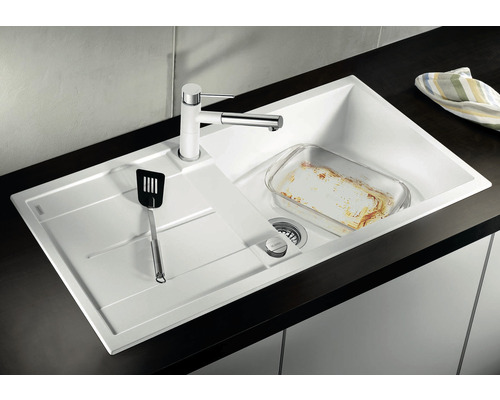 Blanco METRA XL 6 S spoelbak, 1000 x 500 mm, zwart, 525931