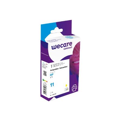 Cartouche compatible HP 11 - jaune - Wecare