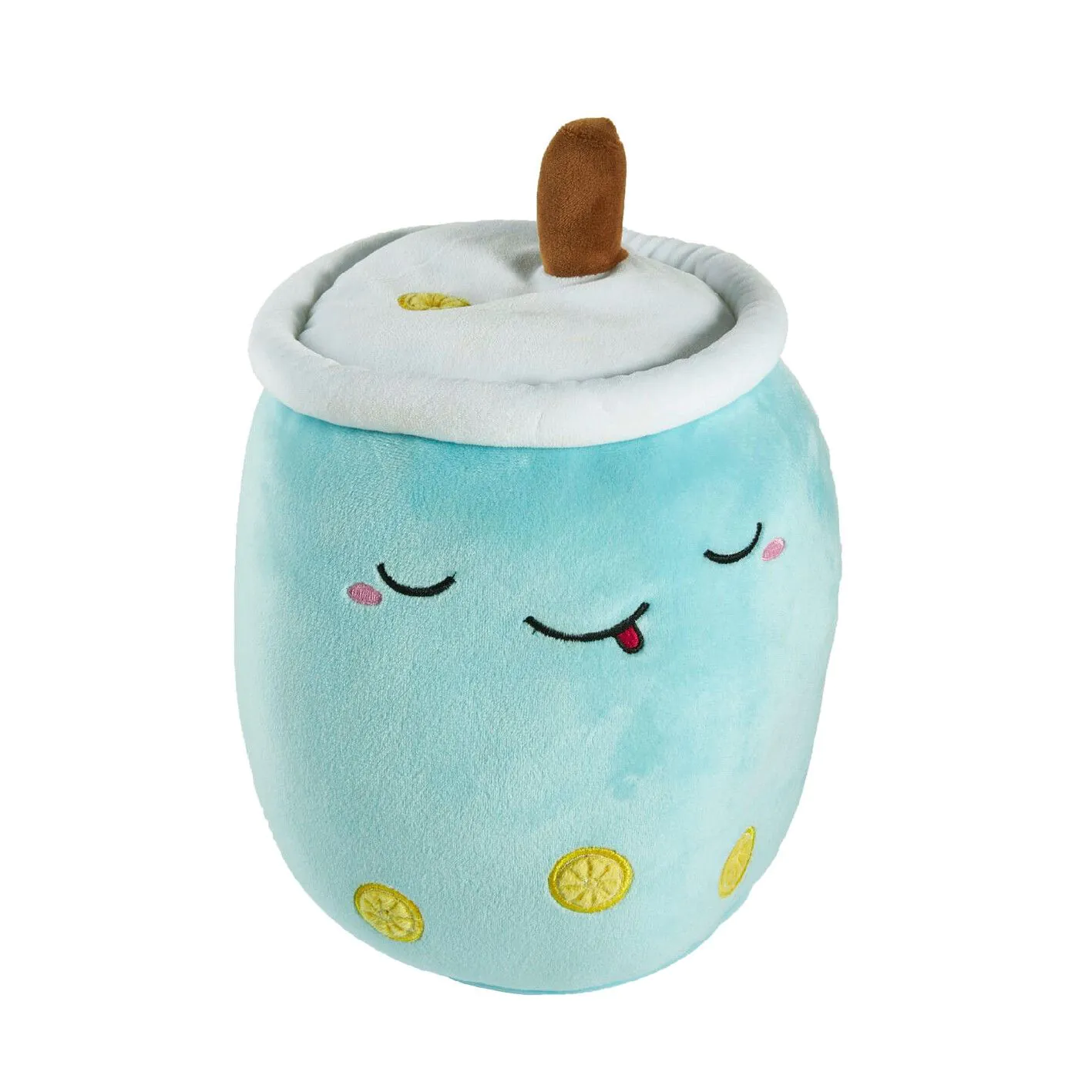 Kuscheltier Bubble Tea, Zitrone, 25 cm