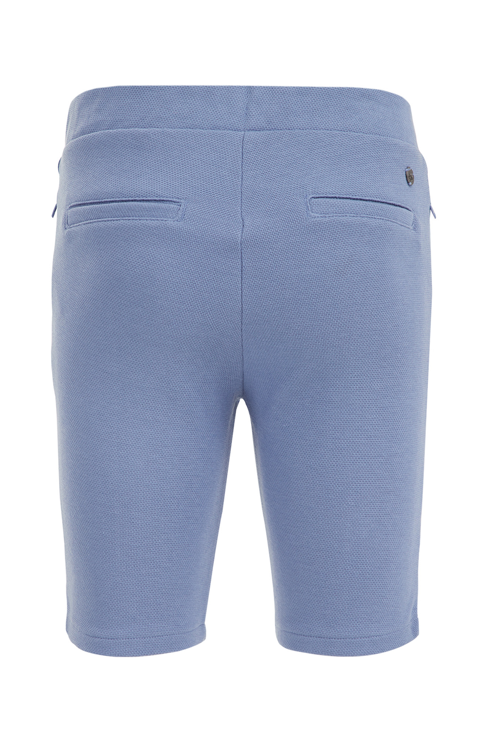 Jongens short met structuur WE Fashion Lichtblauw