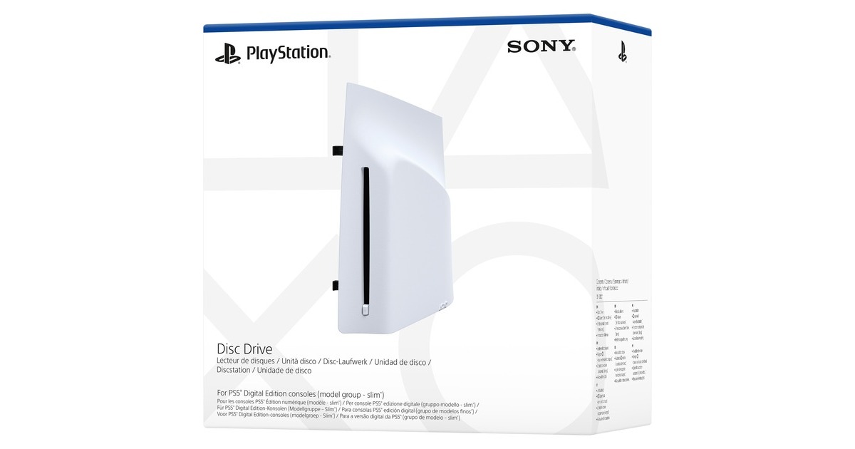 Sony Interactive EntertainmentDiscdrive voor PS5 digitale editie consoles optische drive  (Wit/zwart)