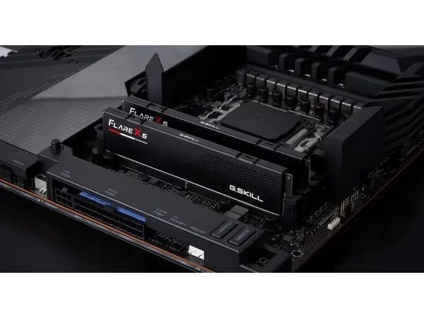 G.Skill Flare X5 - DDR5 - sæt - 32 GB: 2 x 16 GB - DIMM 288-PIN lav profil - 6000 MT/s / PC5-48000 - CL28 - 1.4 V - ikke bufferet - ikke-ECC - mat sort