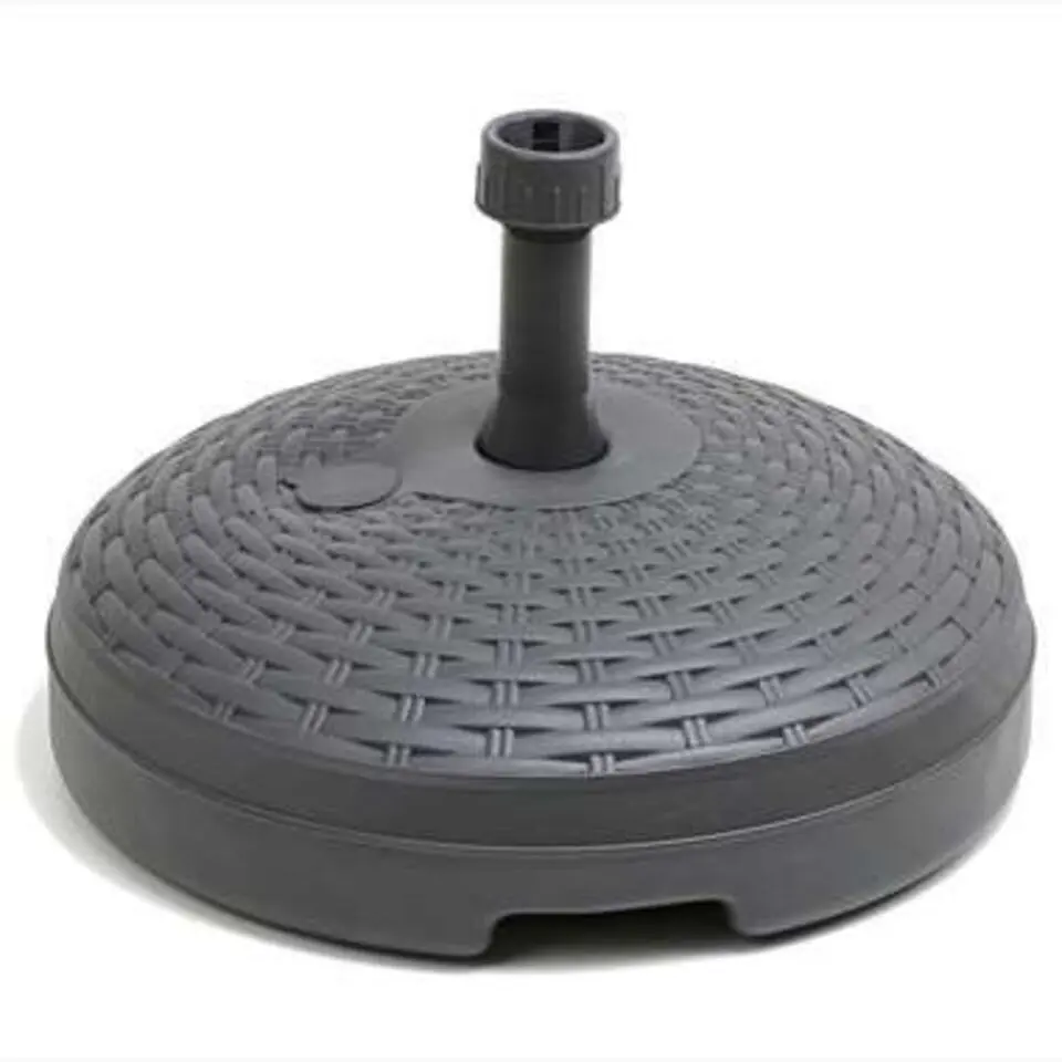Parasolvoet - rond - antraciet - 45 cm - kunststof