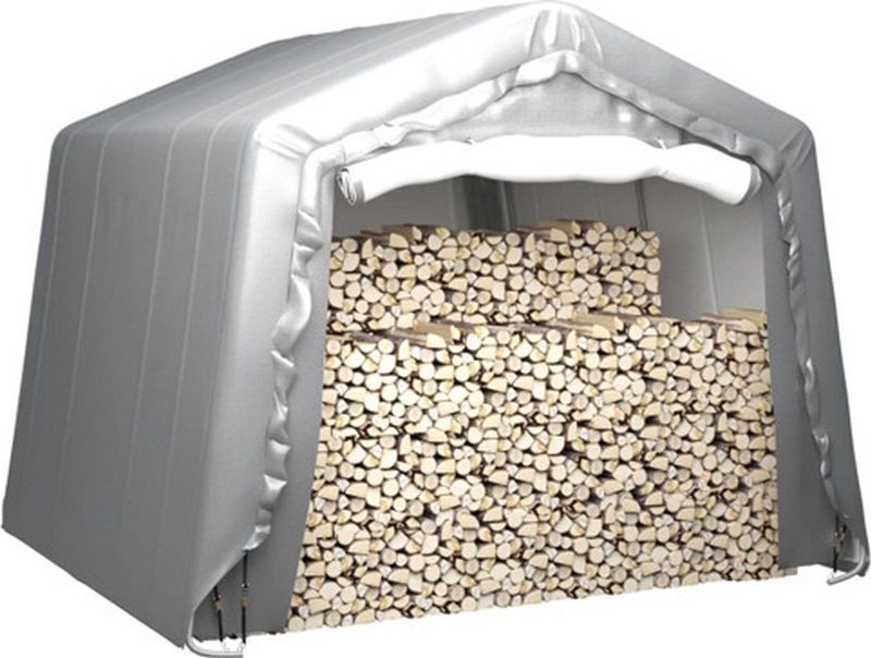 Grijs Partytent - PE - Waterdicht - Uv-bestendig - Stalen Frame