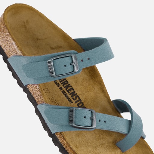 Birkenstock Mayari Kids Slippers blauw Nubuck