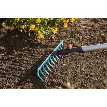 Gardena Combisysteem hark 12-tands kunststof 30 cm