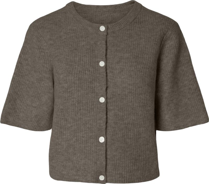 Pcsilly - Korte Mouwen - Gebreid Vest