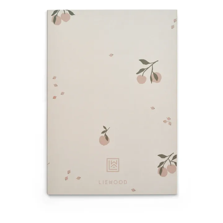 Liewood Carnets A5 Sidney - Set de 3 | Peach/Leo mix