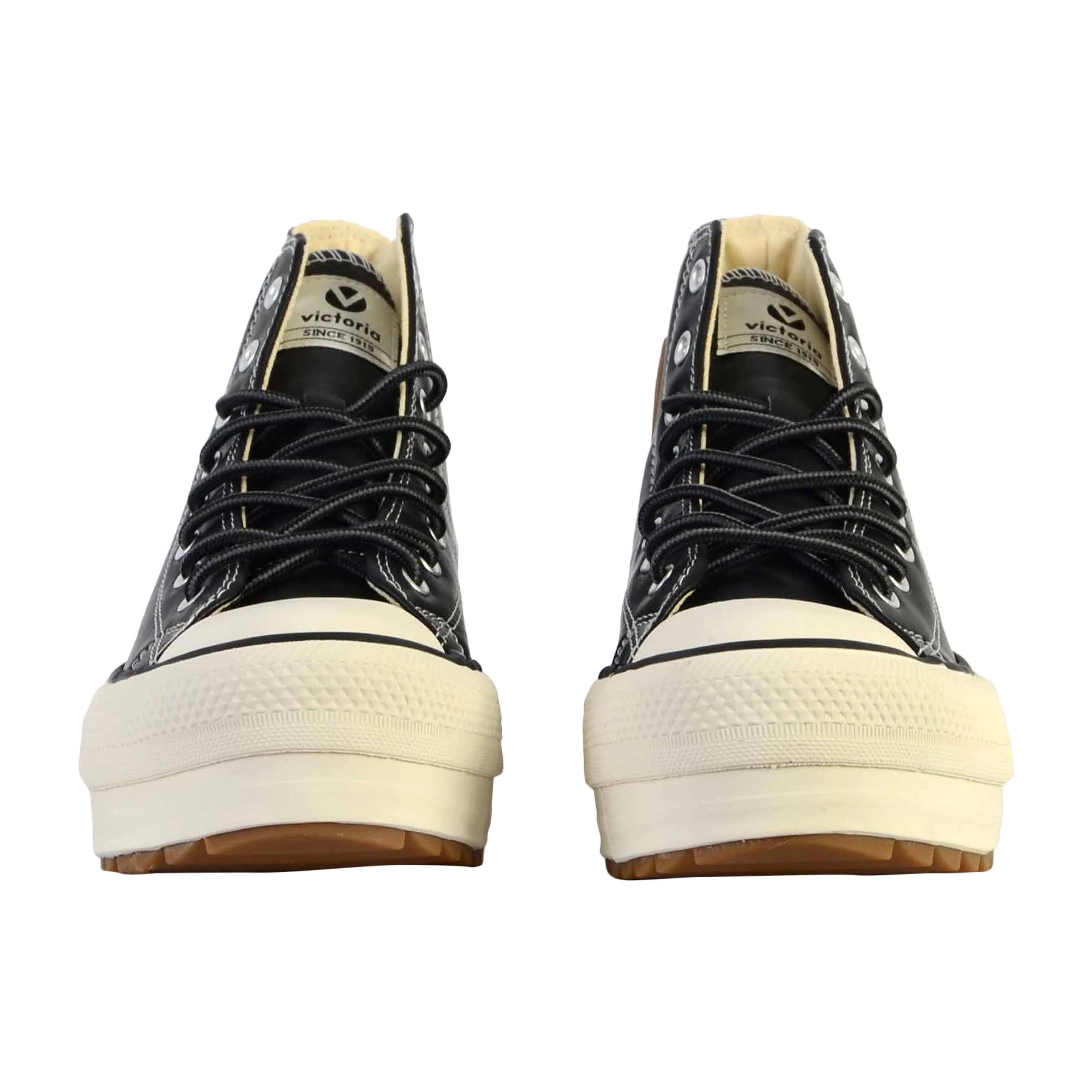 Basket à lacets montante * | Noir