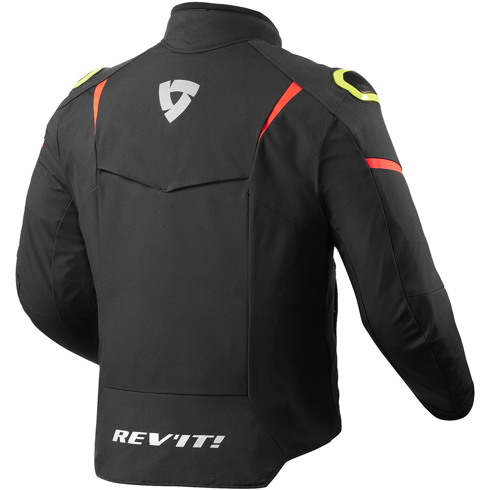Rev'it - Blouson Hyperspeed 2 H2O Noir / Jaune fluo