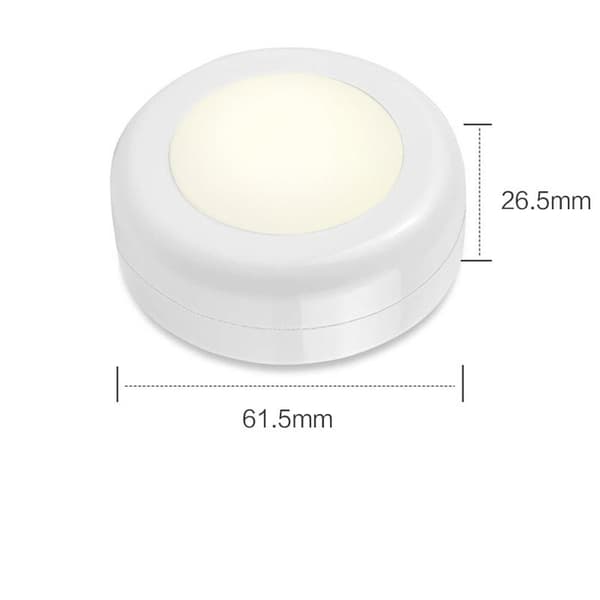 INF LED spotlight med fjernkontroll  3-pack
