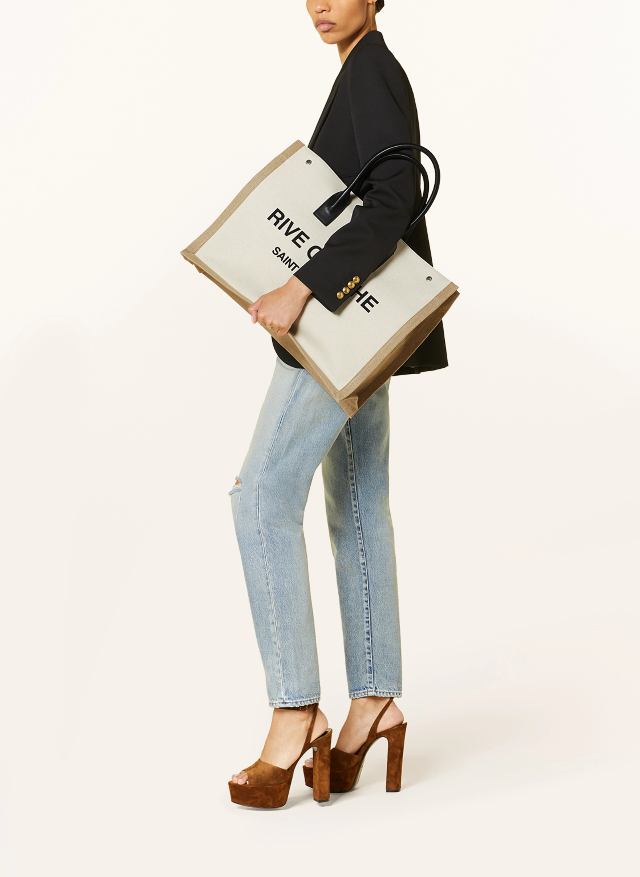 SAINT LAURENT Shopper RIVE GAUCHE