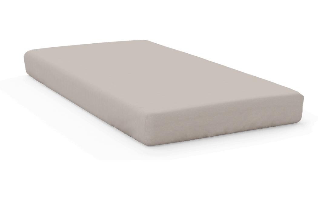 Fixleintuch Deluxe 90-120 x 200-220 cm, TaupeSpannbettlaken