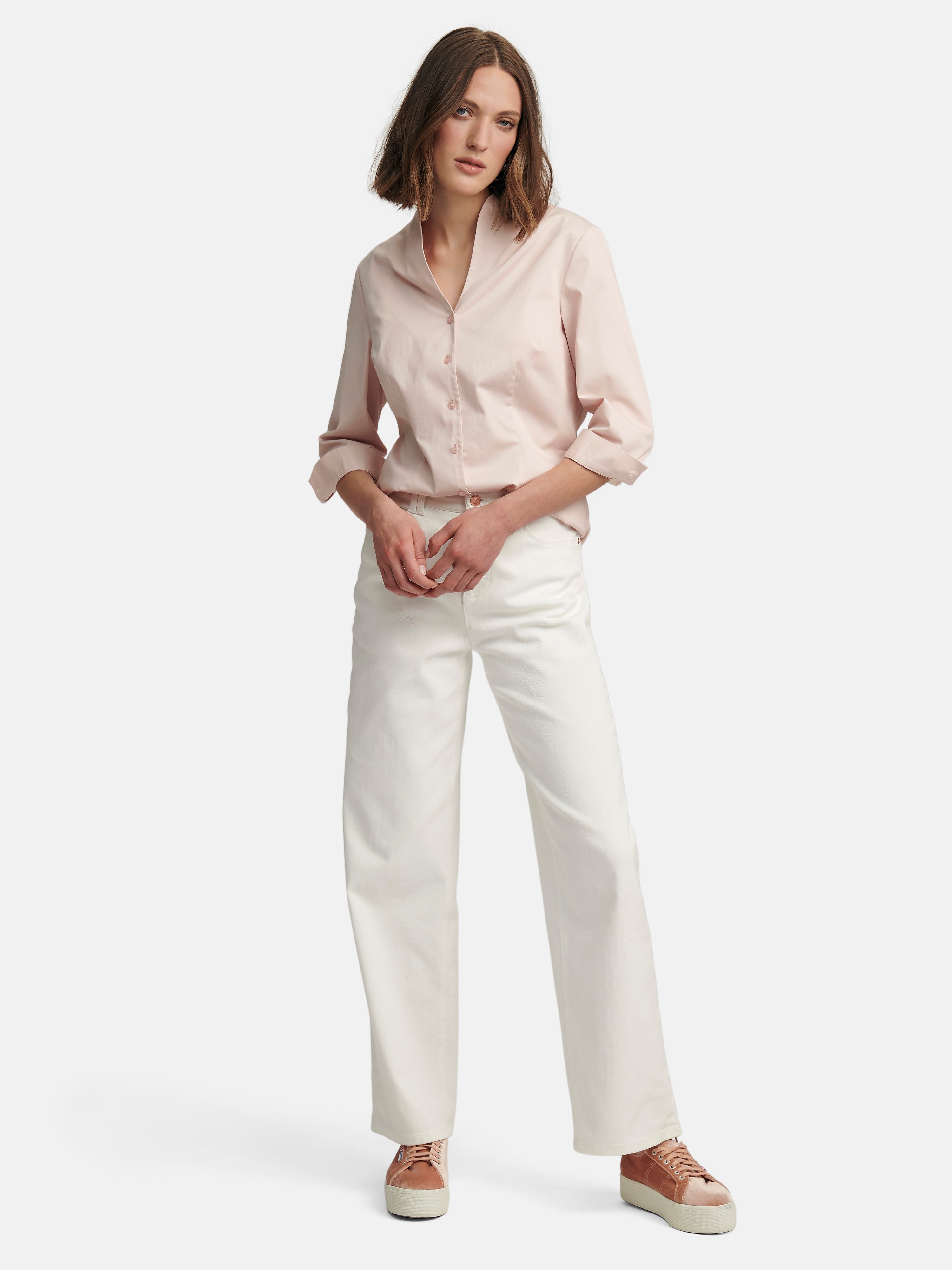 Bluse mit 3/4-Arm