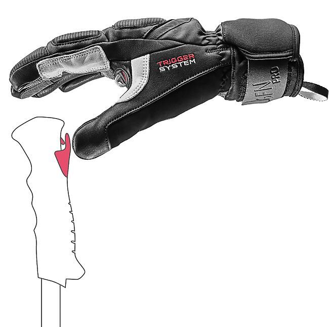 LEKI - GANT DE SKI GRIFFIN PRO 3D