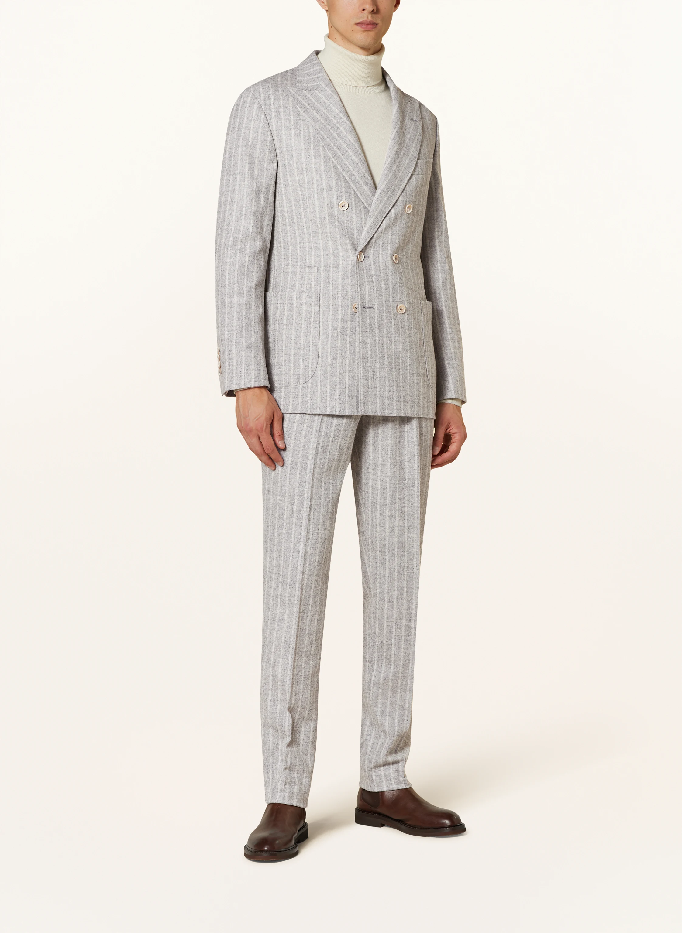 BRUNELLO CUCINELLI Anzug Extra Slim Fit mit Alpaka