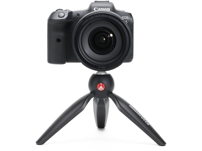 Manfrotto Smartphone-Stativ Pixi II Mini-Stativ mit Kugelkopf für kompakte Systemkameras